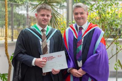Stephen McNabb - Alan Kirke Memorial Prize (Highest Scoring Agricultural Technology student) and Old Agrarian Prize)